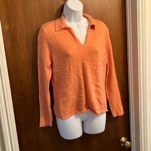 Lands End 100 percent cashmere sweater.Size Medium P